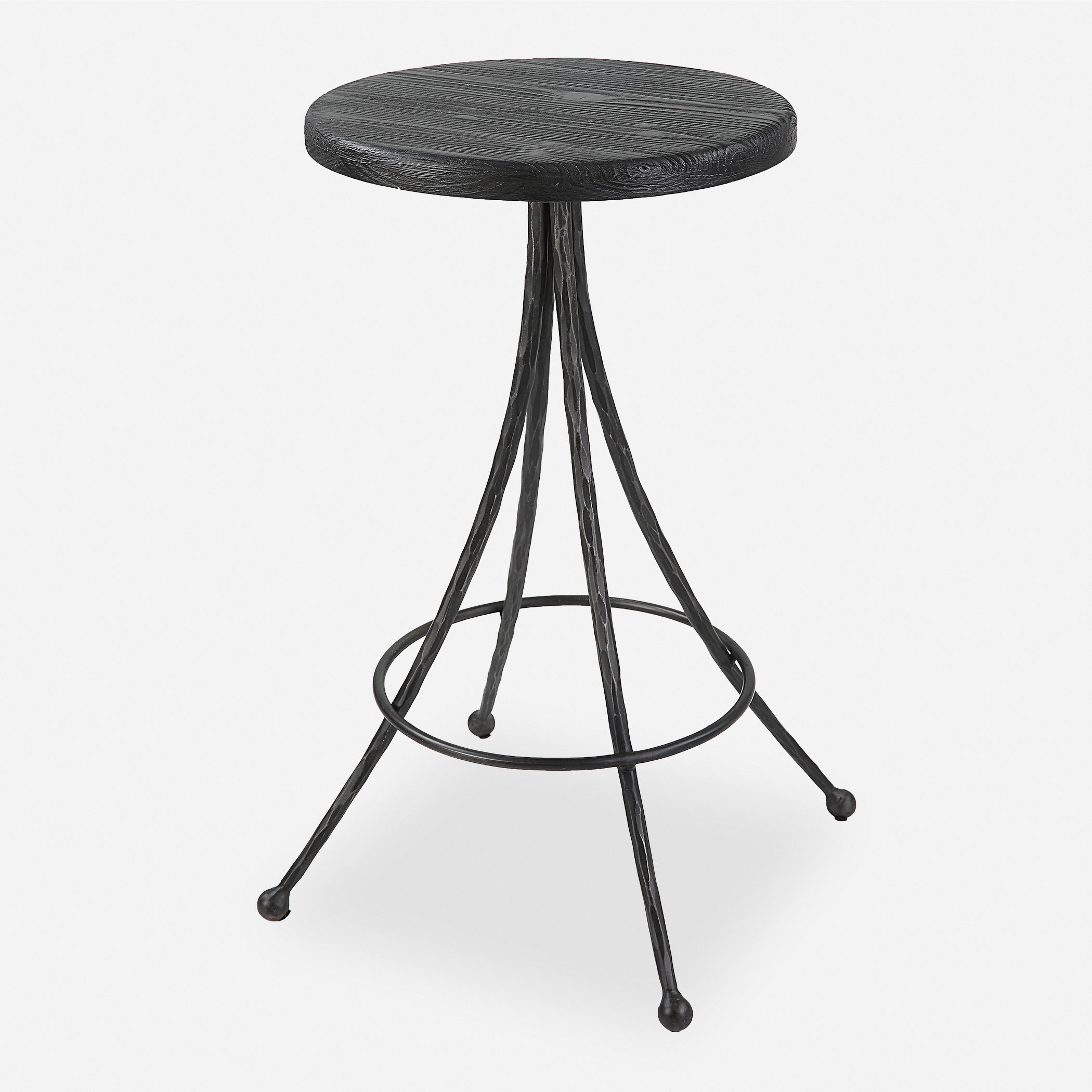 Sona Black Counter Stool large image 