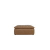 Lino Ottoman Tan Leather, by Moe's Home, 42.5" width x 17.7" height x 43.3" depth thumbnail 2