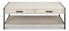 Covet Cocktail Table, by Sarreid, 2'4" length x 4'4" width x 1'6" height thumbnail 2