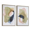 Abstract Afternoon Framed Canvases Set/2, Art by Uttermost, 25.5" width x 37.5" height x 2" depth thumbnail 4