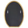Cabell Brass Oval Mirror, by Uttermost, 24" width x 32" height x 1" depth thumbnail 7