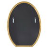 Cabell Brass Oval Mirror, by Uttermost, 24" width x 32" height x 1" depth thumbnail 7