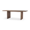 Grier 84'L x 38'W Dining Table | Med Brown Wood & Med Brown Wood Cane | Seats 8, by Mercana, 84" length x 38" width x 30" height thumbnail 1