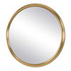 Atkinson Modern Brass Round Mirror, by Uttermost, 35" width x 35" height x 2" depth thumbnail 4