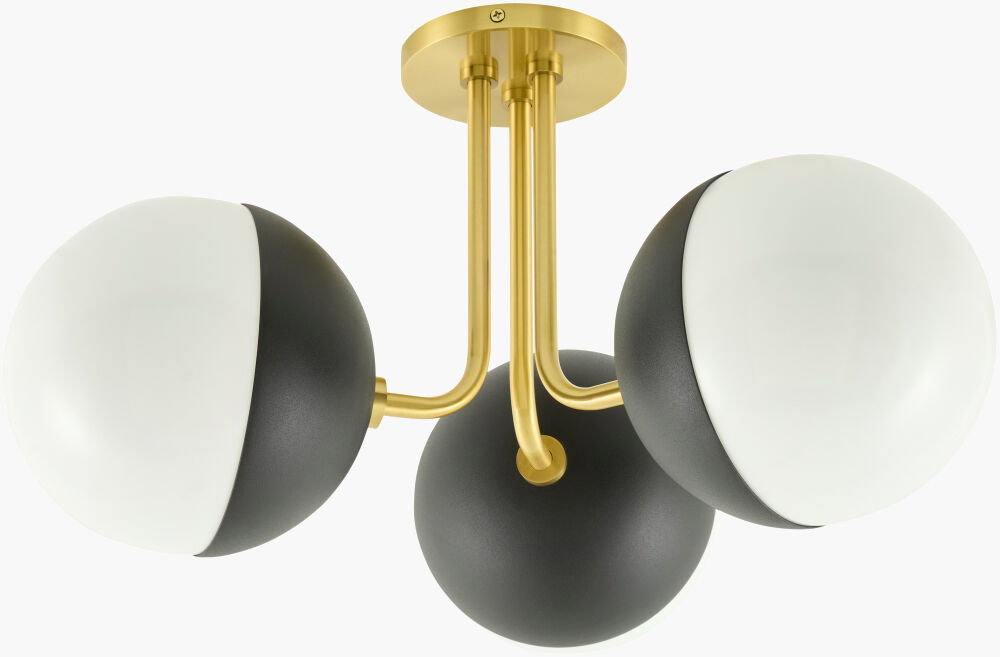 Antibodi Chandelier, by Surya, 20" length x 20" width x 11" height