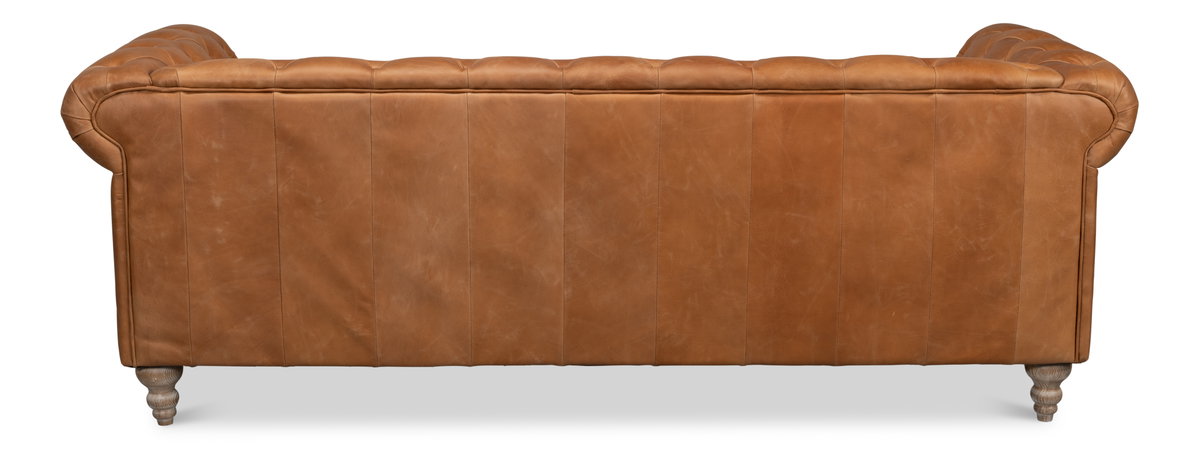 Kingston Sofa, by Sarreid, 2'9" length x 7'1" width x 2'6" height View 3