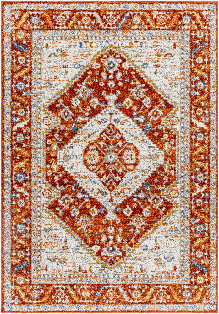 Liebe Machine Woven Rug, by Surya, 1'3.75" length x 1'3.75" width
