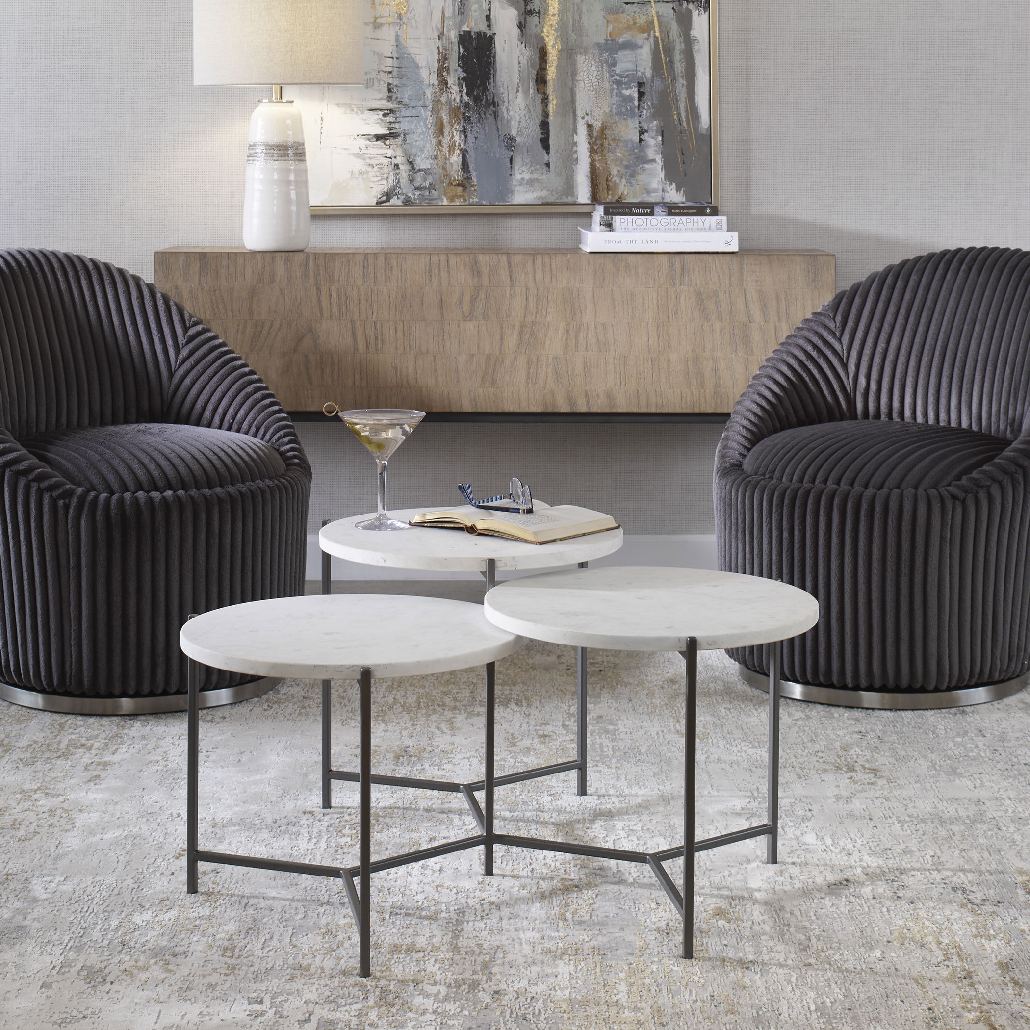 Contarini Tiered Coffee Table large image 