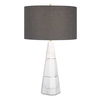 Citadel White Marble Table Lamp thumbnail 0