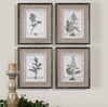 Casual Grey Study Framed Art Set/4, Painting by Uttermost, 14.5" width x 17.5" height x 1" depth thumbnail 2