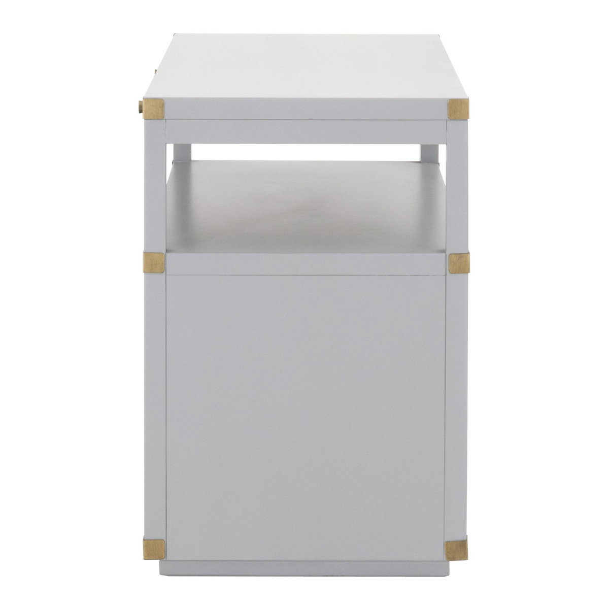 Bradley 2-Drawer Nightstand, by Essentials for Living, 35" width x 27" height x 17.75" depth View 5