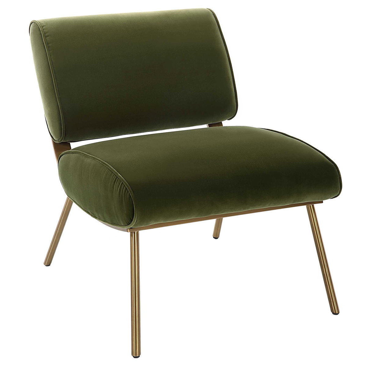 Knoll Mid-Century Accent Chair, by Uttermost, 23.5" width x 29.5" height x 28.2" depth View 5