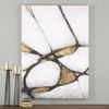 Abstract Art In Gold And Black, Painting by Uttermost, 42" width x 60" height x 2" depth thumbnail 2
