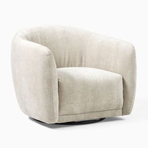 Online Designer Bedroom Addie Swivel Arm Chair 