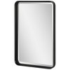 Croften Black Vanity Mirror, by Uttermost, 1'8.25" width x 2'6.25" height x 2.25" depth thumbnail 4