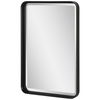 Croften Black Vanity Mirror, by Uttermost, 20.25" width x 30.25" height x 2.25" depth thumbnail 4