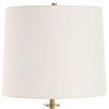 Dempsey Marble Buffet Lamp, Table Lamp by Uttermost, 12" width x 35" height x 12" depth thumbnail 8