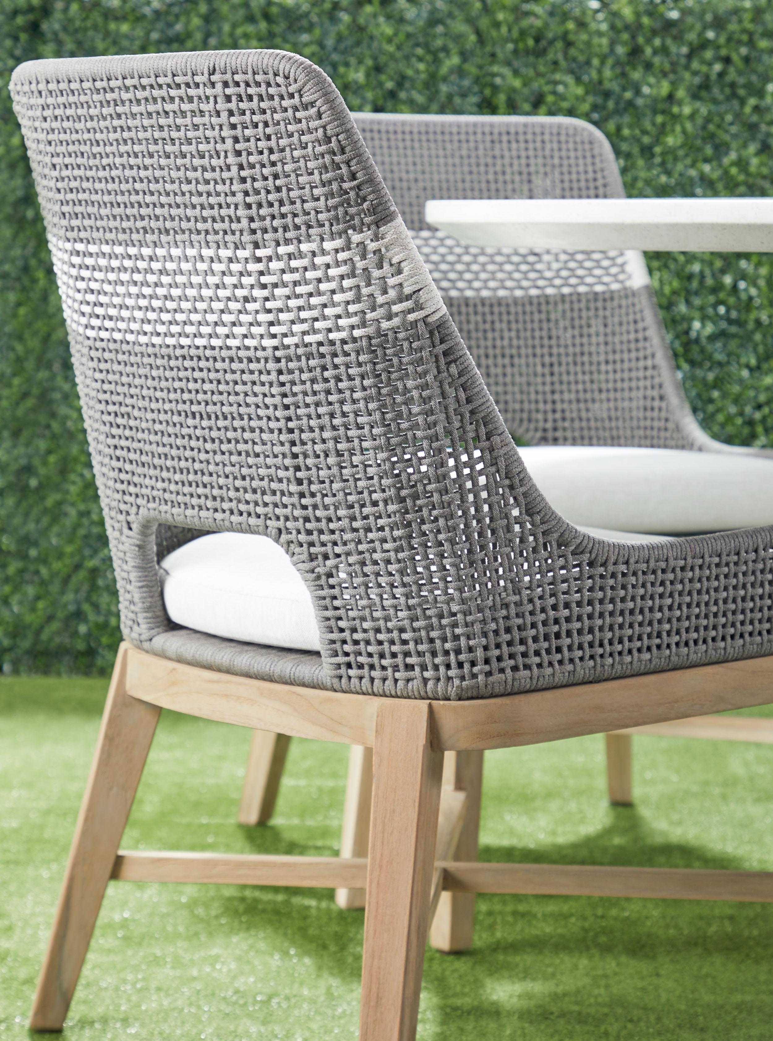 Tapestry Outdoor Dining Chair, Set of 2, by Essentials for Living, 24.75" width x 34.5" height x 23.5" depth View 10