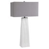 Sycamore White Table Lamp, by Uttermost, 1'7" width x 3' height x 11" depth thumbnail 6