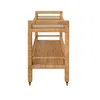 Elsie Rattan Bar Cart thumbnail 3