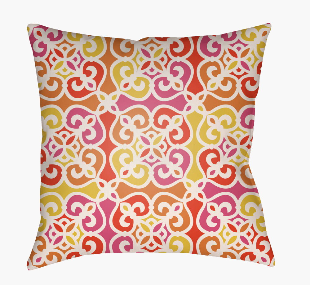 Lolita Accent Pillow, Decorative Pillow by Surya, 18" length x 18" width