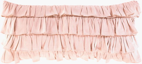 Ruffle Lumbar Pillow