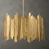 Golden Gate 8 Light Industrial Pendant, Ceiling Light by Uttermost, 28" width x 18" height x 28" diameter thumbnail 1