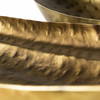 Karmen (Set of 2) Gold Hammered Oversized Bowls, Decorative Bowl by Mercana, 28.74" length x 11.81" width x 5.12" height thumbnail 5