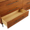 Taylor 6 Drawer Dresser, Amber, by Greenington, 72" length x 20" width x 33" height thumbnail 7