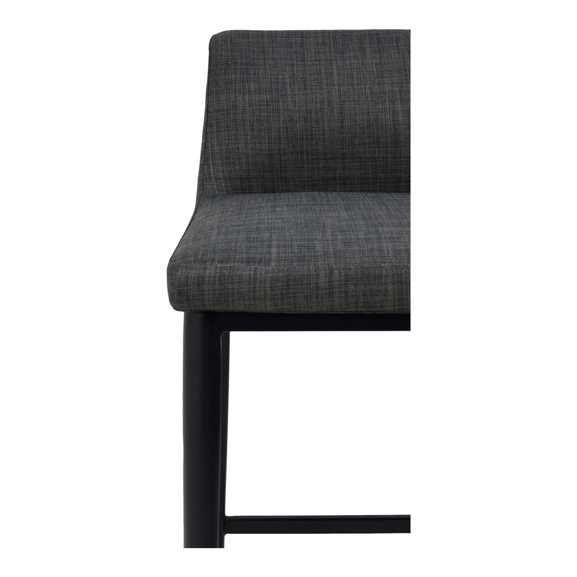 Baron Bar Stool Charcoal Grey large image 