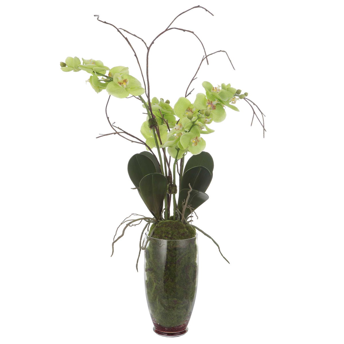 Valdive Orchid, Artificial Plants & Flower by Uttermost, 21" width x 38" height x 21" depth View 3
