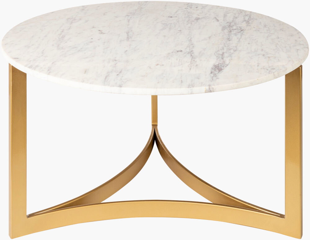 Lismore Coffee Table, by Surya, 32" width x 17" height
