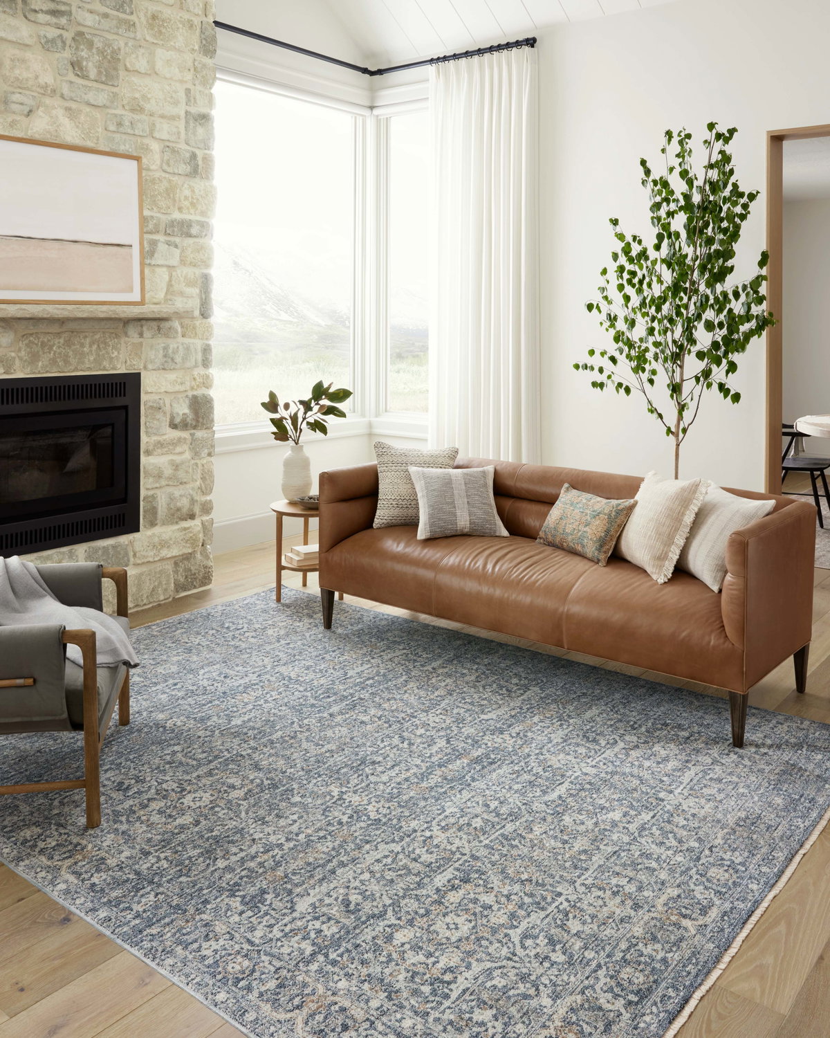 Angela Rose x Loloi Blake Rug, 1'6" length x 1'6" width View 2