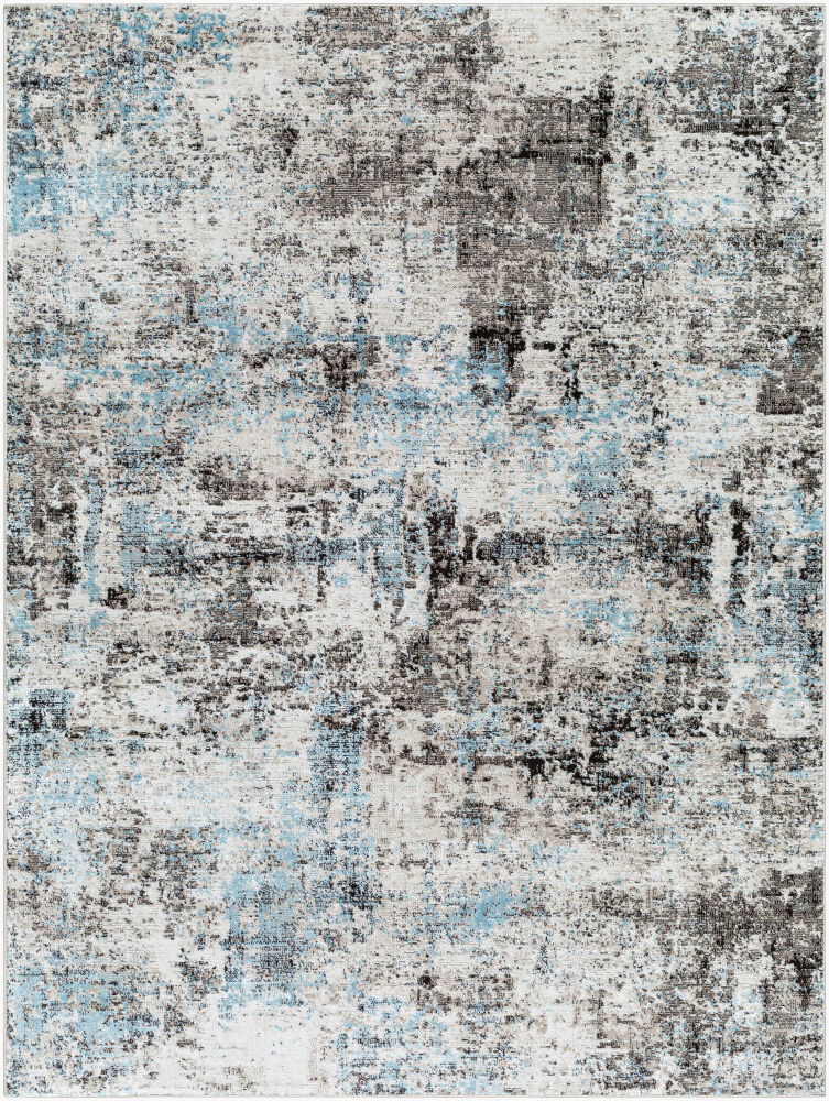 Allegro Machine Woven Rug, by Surya, 1'3.75" length x 1'3.75" width