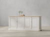Antique Whitewash Sideboard  4 Door thumbnail 10