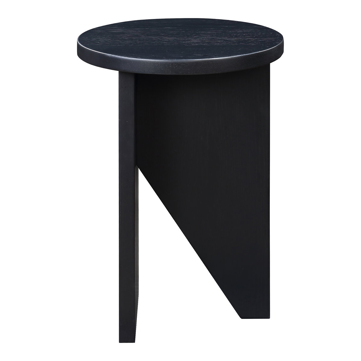 Grace Accent Table Black Oak, Side & End Table by Moe's Home, 14" width x 20" height x 14" depth View 3