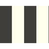 Canvas Stripe Black & White Wallpaper, by York Wall, 27' length x 2'3" width x 0.02" depth thumbnail 1