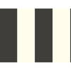 Canvas Stripe Black & White Wallpaper, by York Wall, 27' length x 2'3" width x 0.02" depth thumbnail