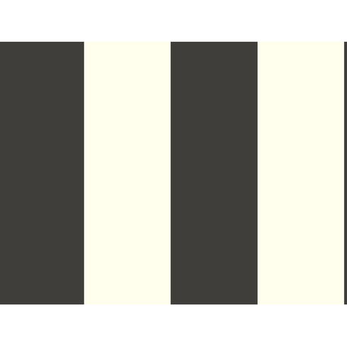 Canvas Stripe Black & White Wallpaper