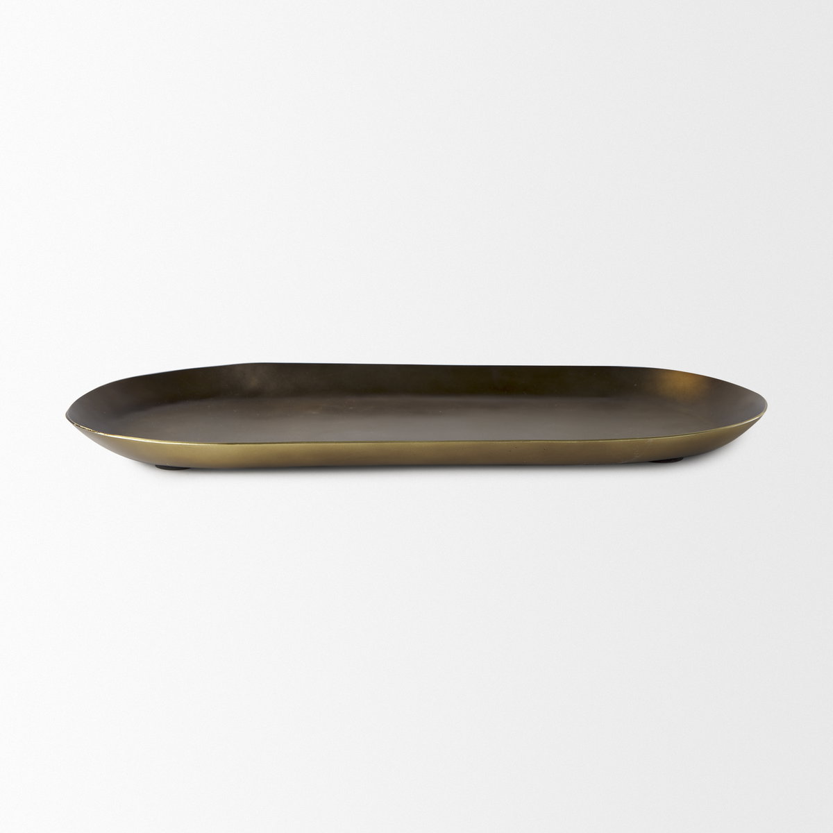 Payson  Aluminum Candle Tray, Candles & Candle Holder by Mercana, 18" length x 8.5" width x 0.75" height View 5