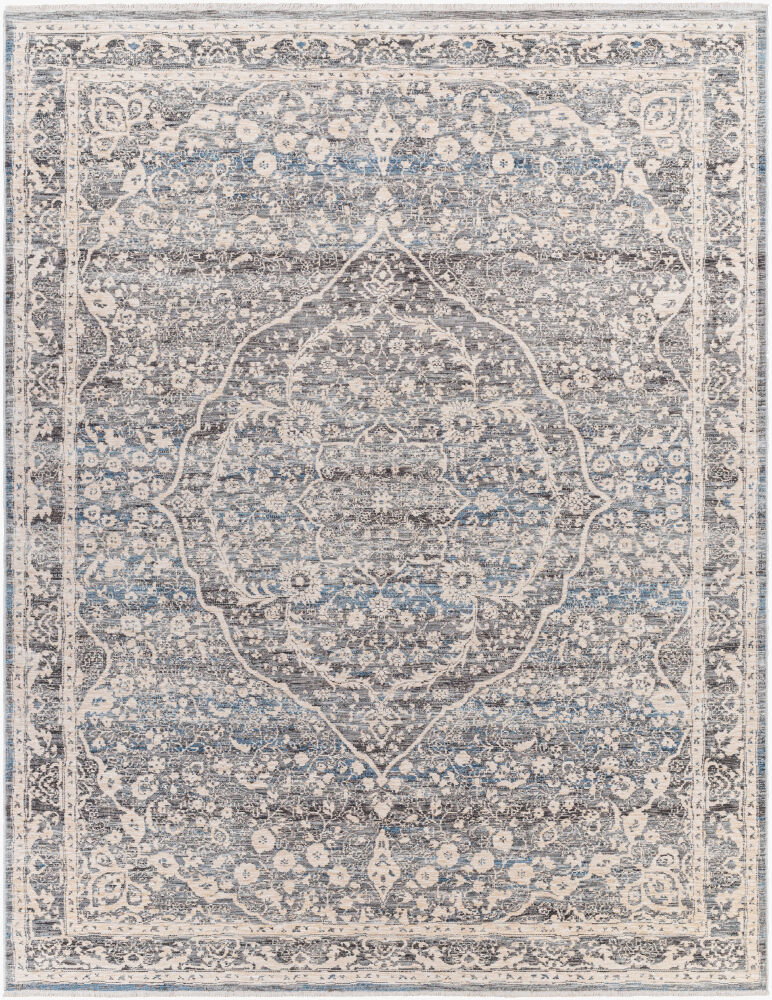 Chicago Machine Woven Rug, by Surya, 1'3.75" length x 1'3.75" width