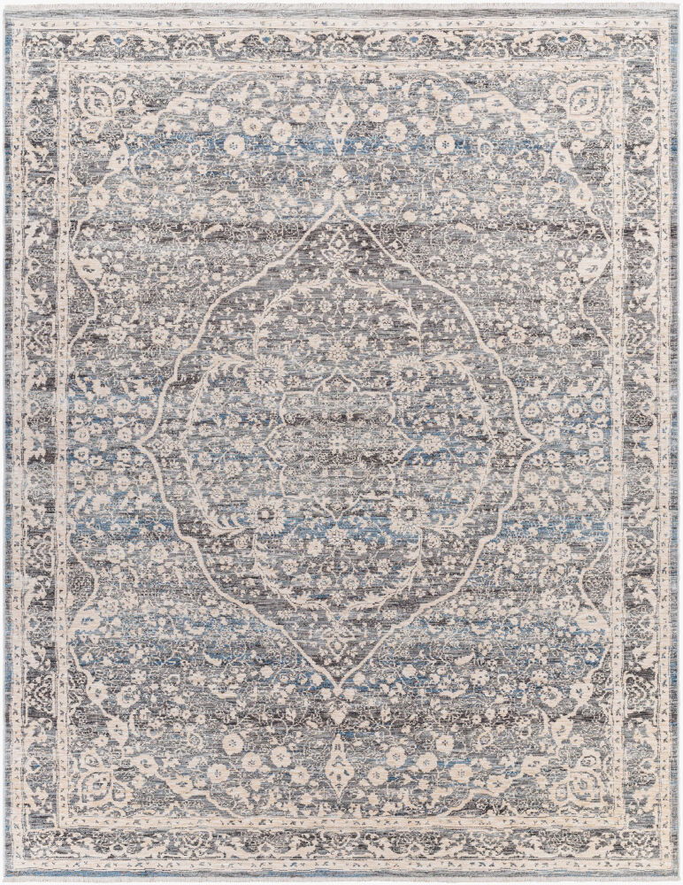 Chicago Machine Woven Rug, by Surya, 7'10.49" length x 7'10.49" width