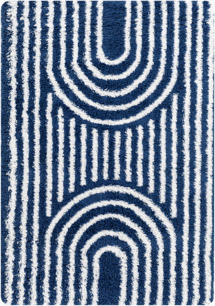 Urban Shag Machine Woven Rug, by Surya, 1'3.75" length x 1'3.75" width