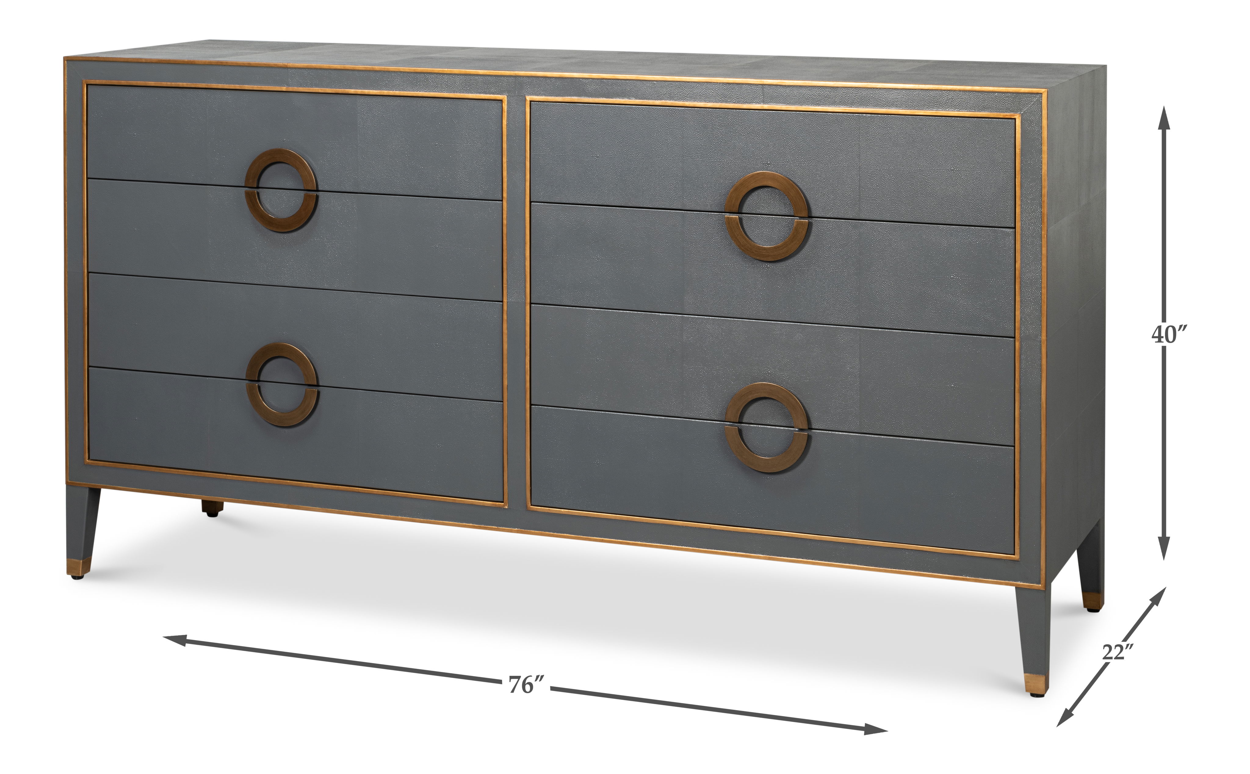Gabriella Chest Of Drawers, Quiet Shade large image 