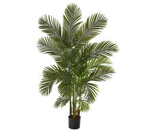 Online Designer Combined Living/Dining Faux Areca Palm Tree, 6'