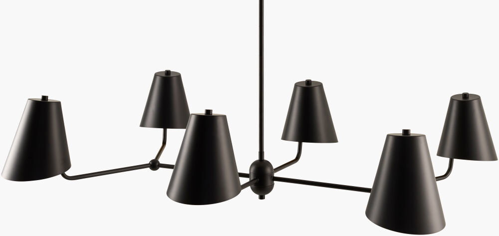 Umera Chandelier, by Surya, 31" length x 40" width x 47" height