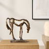 Openly Grazing Horse Sculpture, Figurines & Statue by Uttermost, 13" width x 13" height x 3.75" depth thumbnail 8