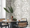 Banana Leaf White & Cream Wallpaper thumbnail 1