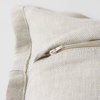 Mae 14L x 26W Beige Fabric Decorative Pillow Cover, by Mercana, 14" length x 26" width x 0.2" height thumbnail 9