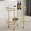 Isabelle Gold Bar Cart thumbnail 3